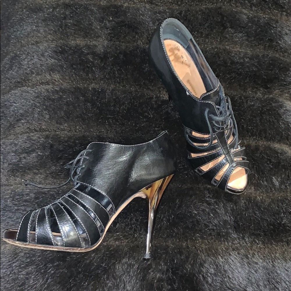 Giuseppe Zanotti lace up heels
